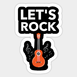 Let's Rock Sticker